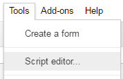 Open Script Editor