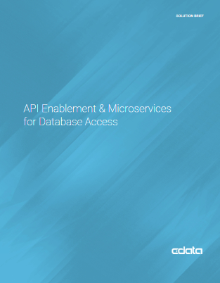 API Enablement & Microservices for Database Access whitepaper cover