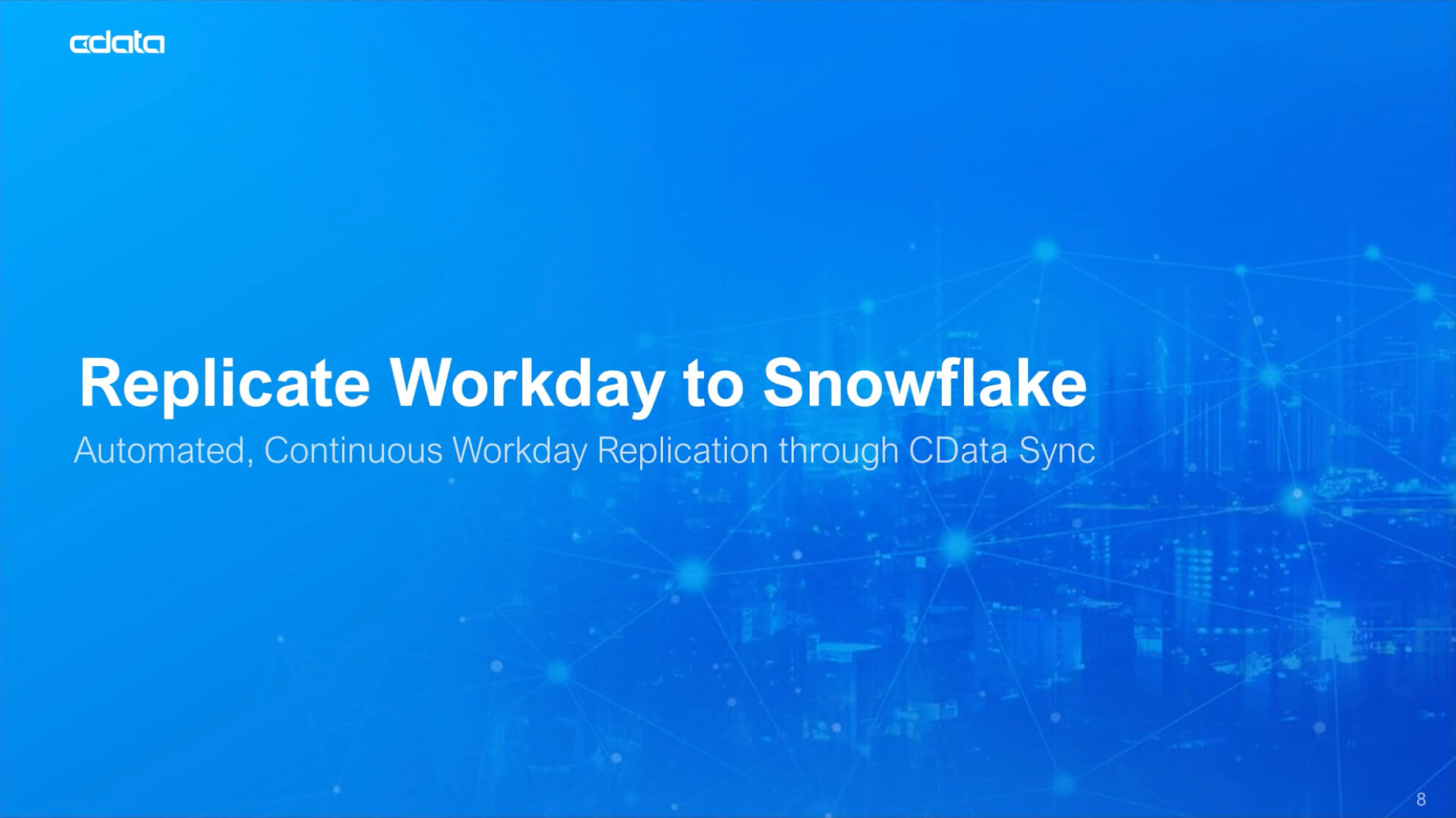 Replicate Workday Data to Snowflake Video Thumbnail