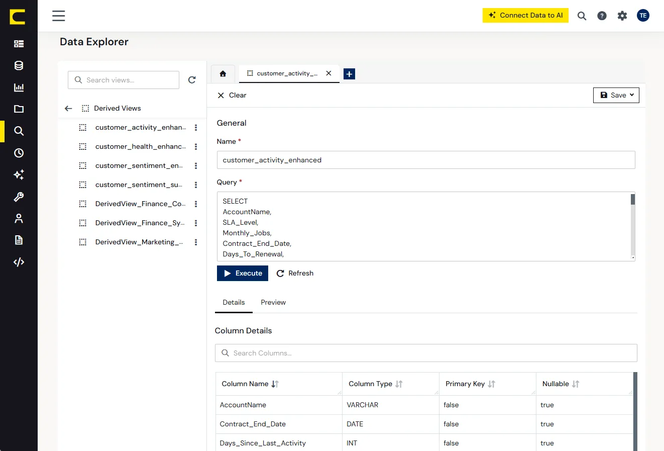 Trusted business definitions live in one place