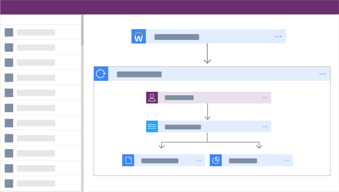 PowerApps Workday Data Flow Example