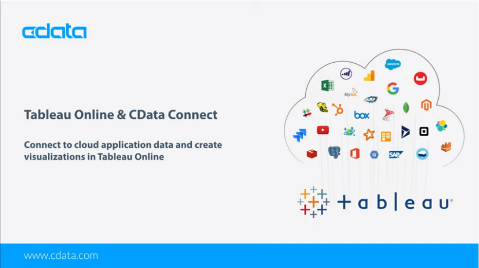 Access CData Connect Data in Tableau Desktop & Cloud Thumbnail