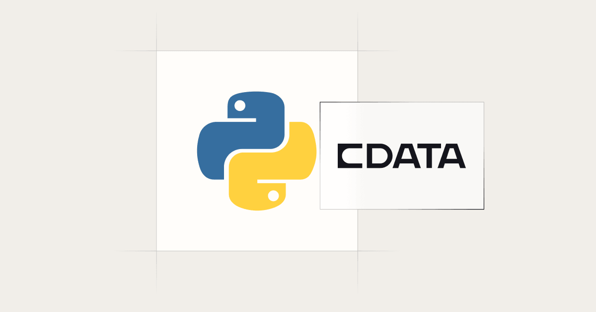 Python Components | pandas Dataframe for SaaS APIs | CData Software