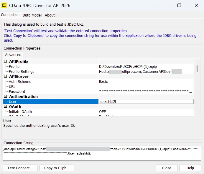 Configuring UKG Pro HCM in Driver Configuring UKG Pro HCM in Driver