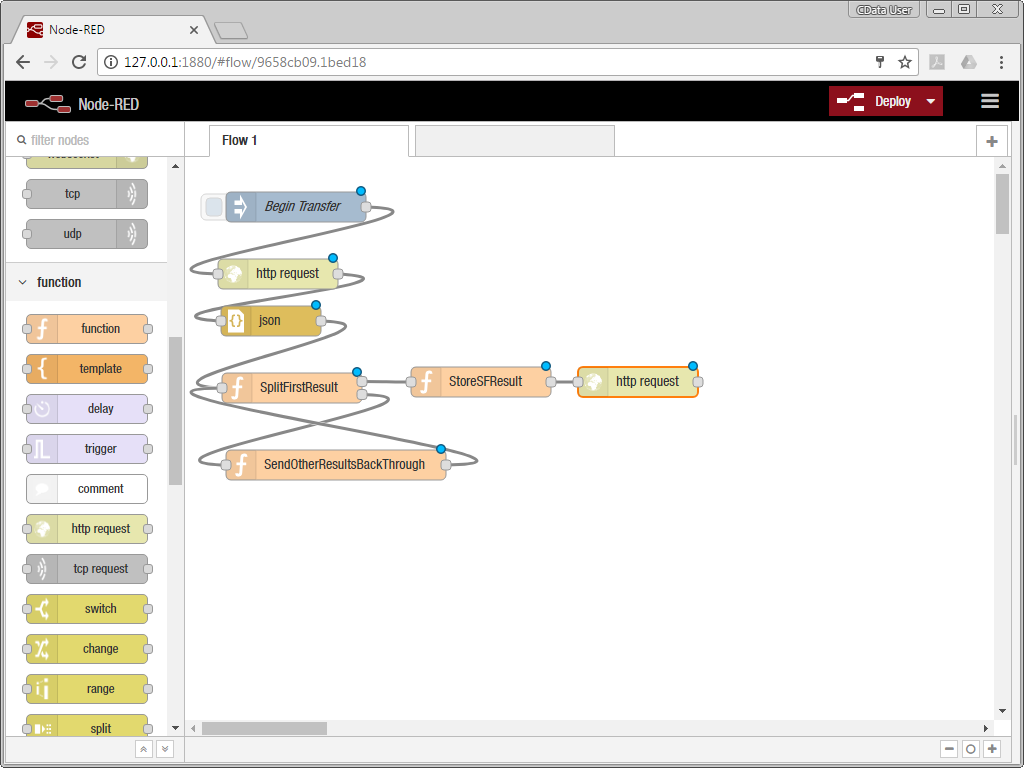 Flow: New Salesforce Accounts Add or Update QuickBooks Online Customers