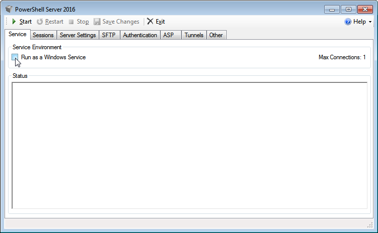 Using PowerShell Server as an SSH Host for API Server