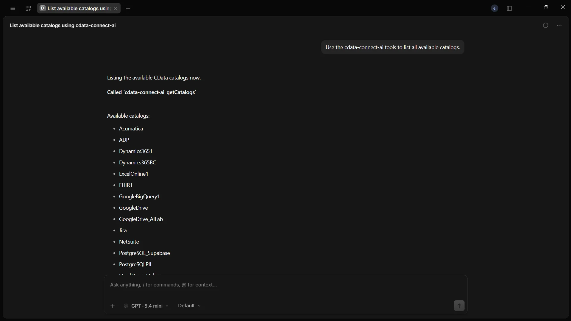Querying live data from OpenCode