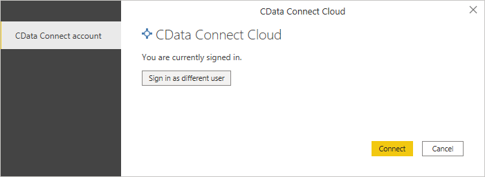 Connecting to Connect Cloud
