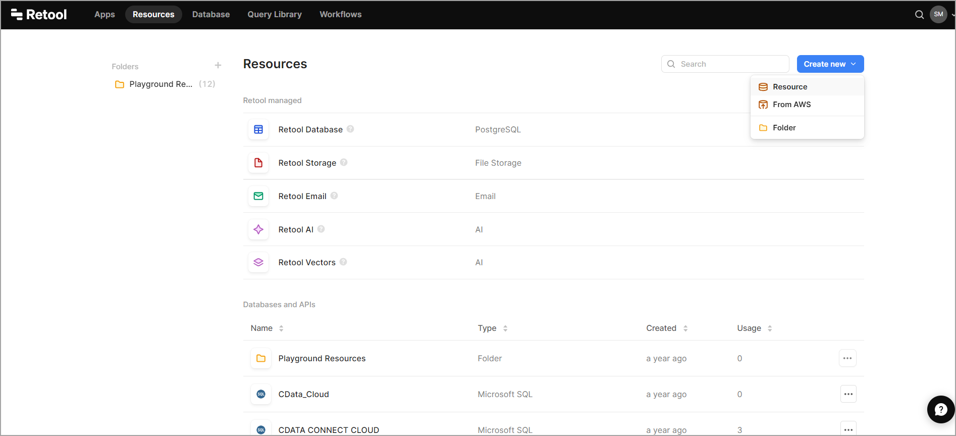 Retool OpenAPI Resource Search