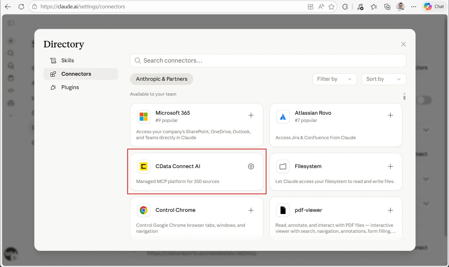 Search for CData Connect AI