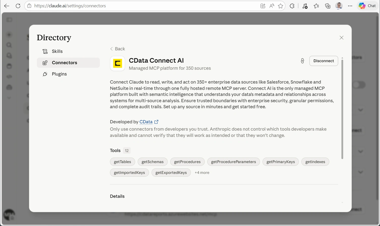 Connecting to CData Connect AI