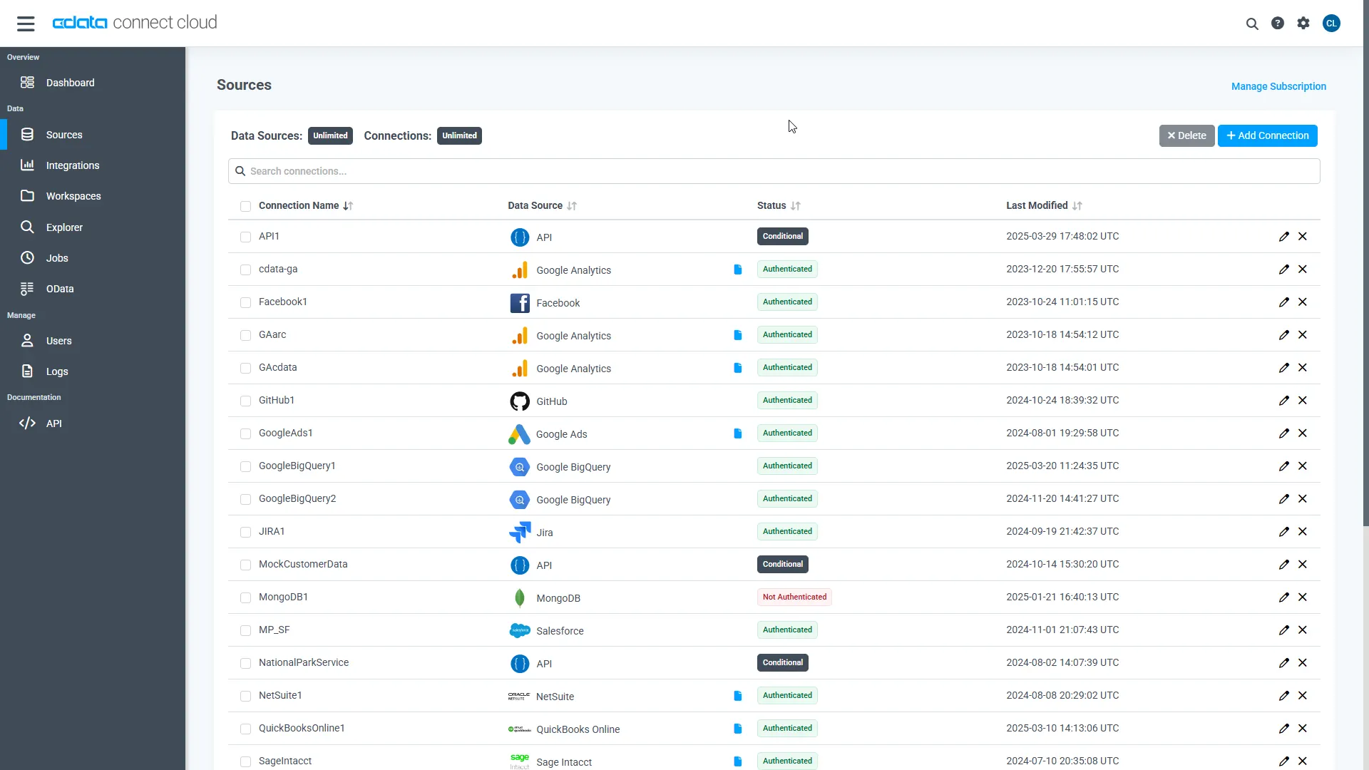 Sources Tab