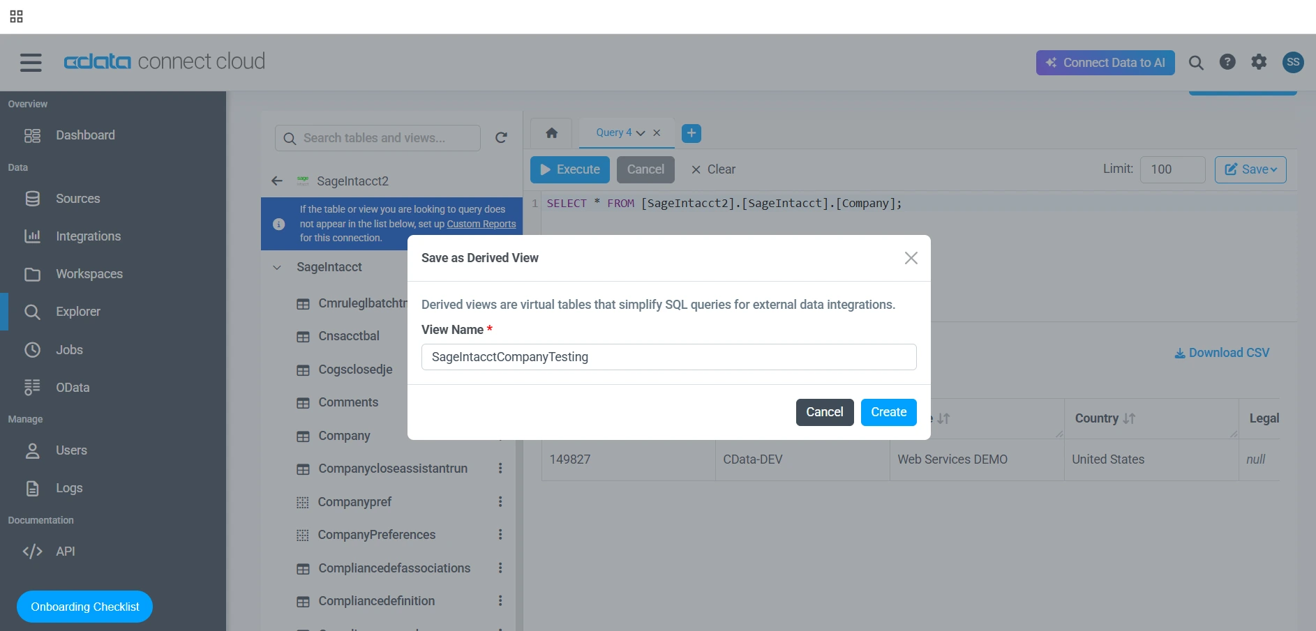 Name the Derived View