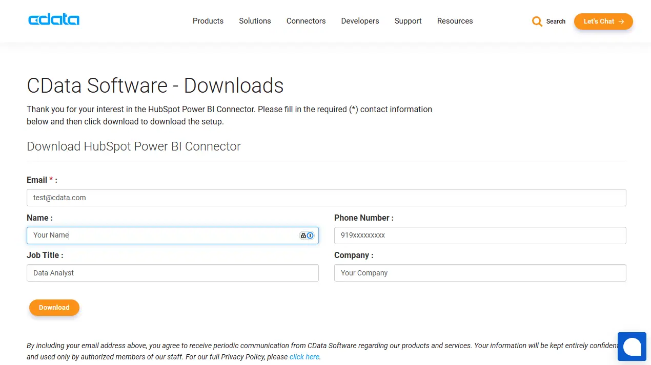 Quick Setup Guide for CData HubSpot Drivers