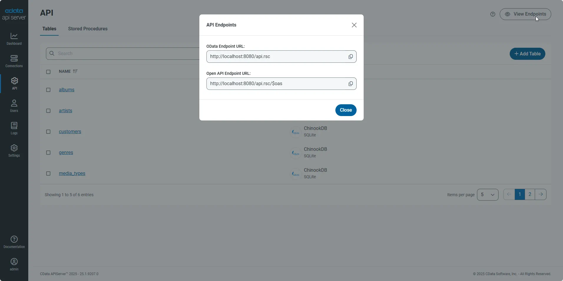 API Endpoints