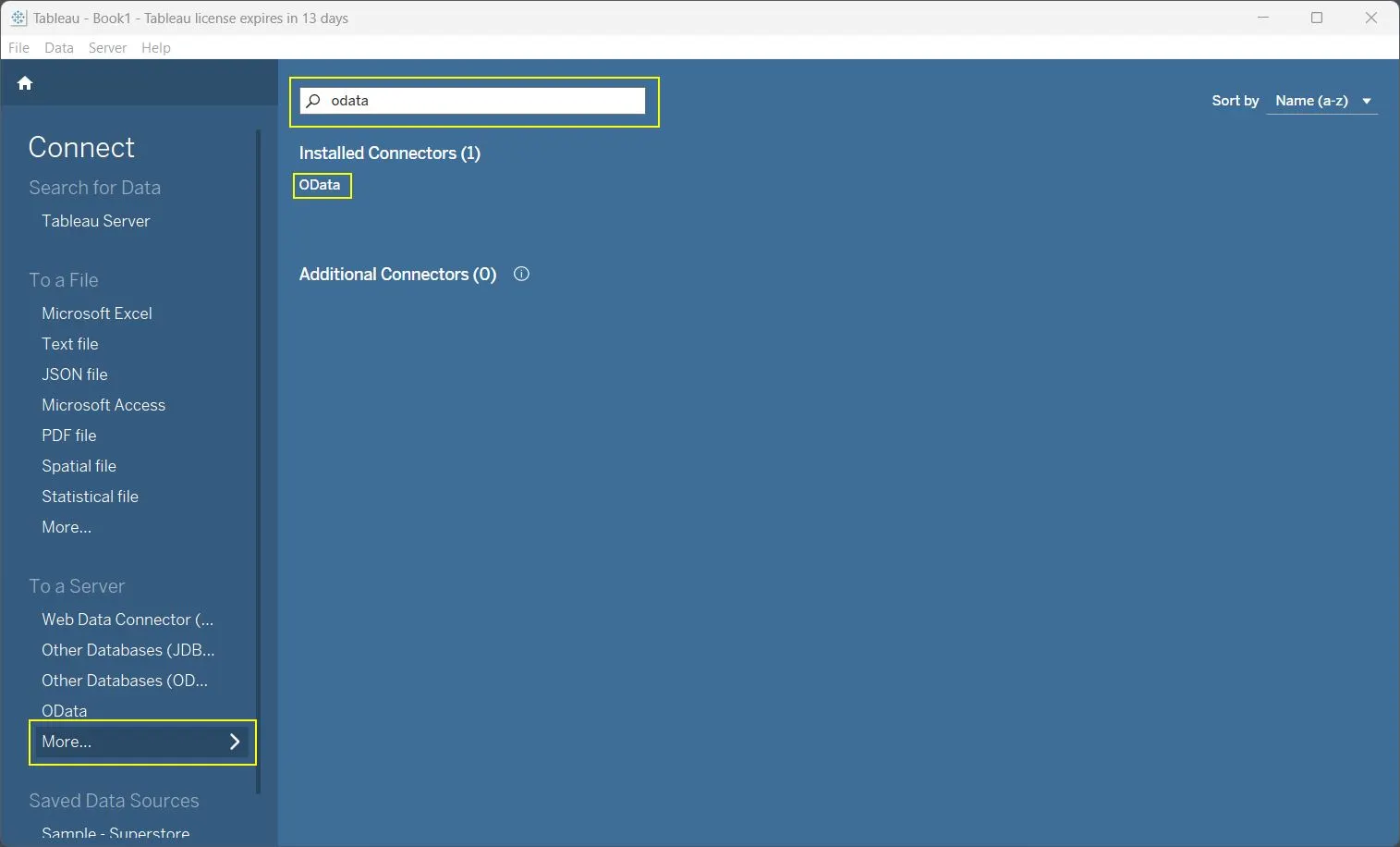 Adding a Data Source in Tableau