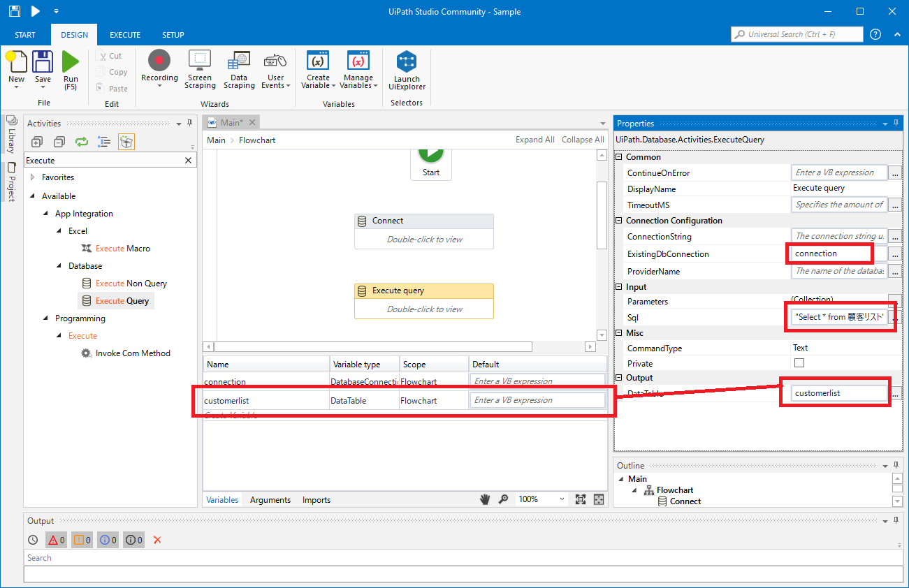 Create an RPA Flow that Connects to Microsoft Exchange Data in UiPath Studio