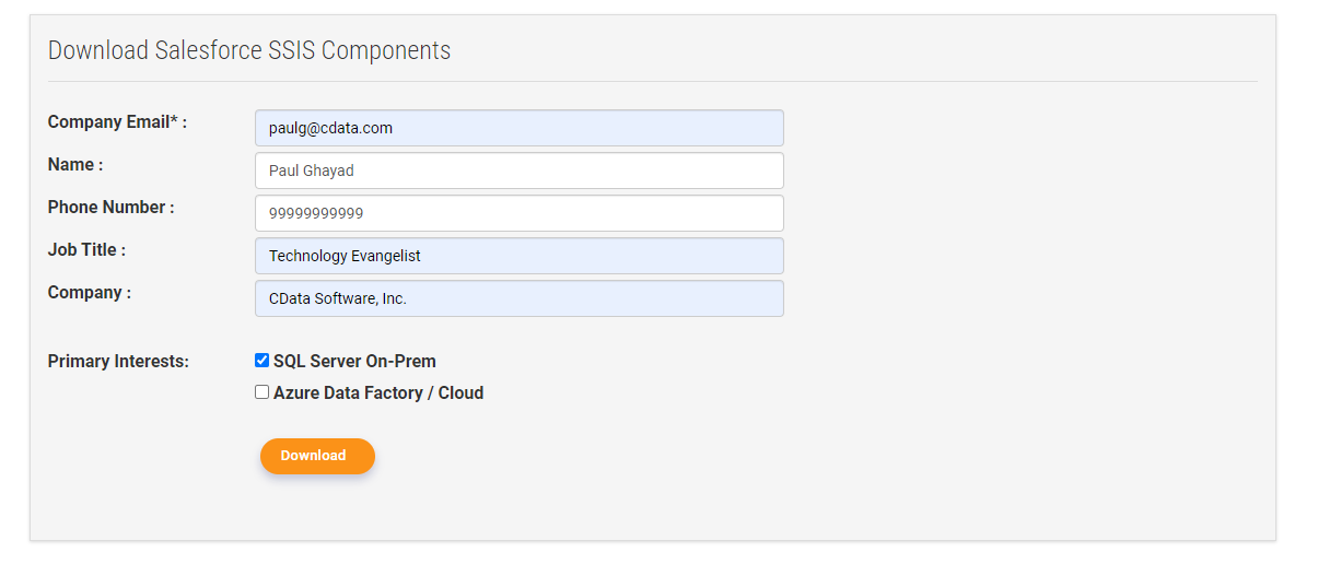 Downloading components