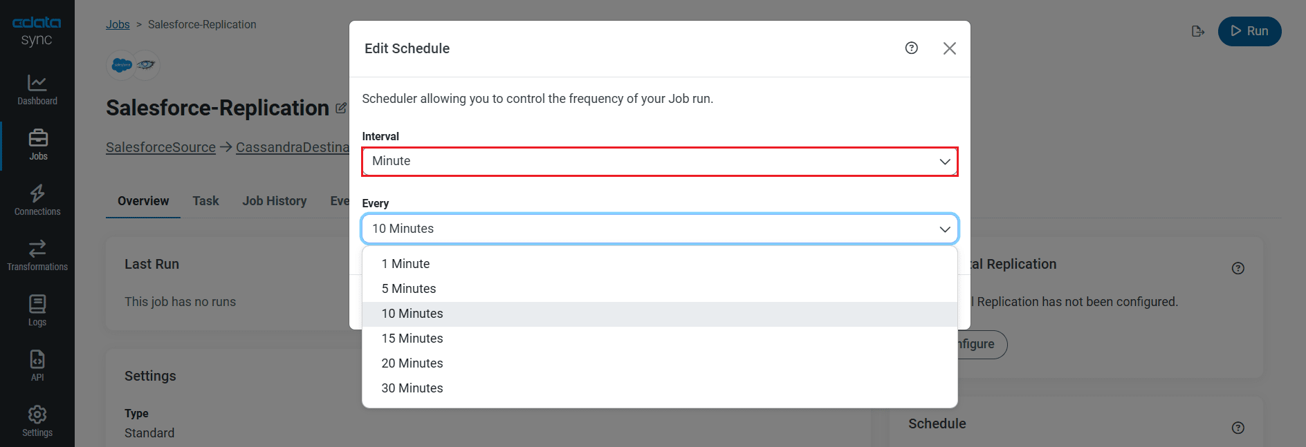 Schedule your job to run automatically.