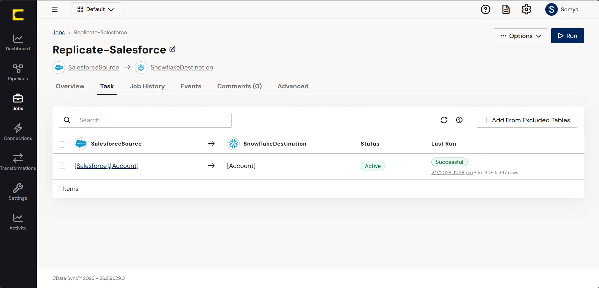 Schedule your job to run automatically.