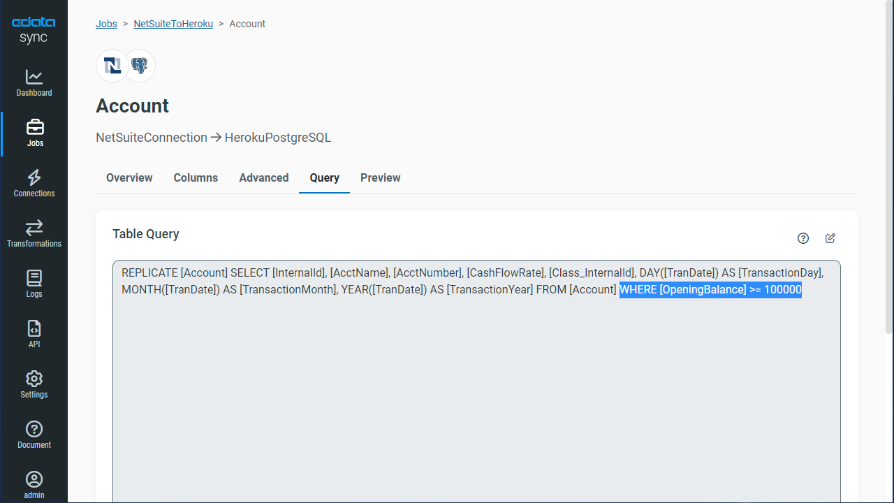 Add a replication filter.