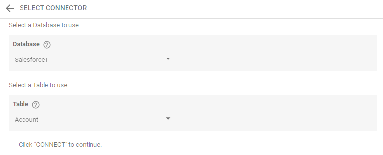 Connecting to CData Connect Data Sources