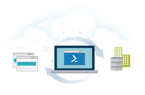 Connect to your Data from PowerShell illustrative image