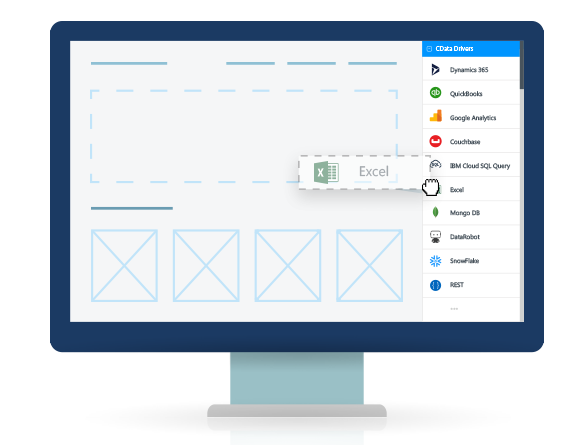 Illustrating Drag & Drop in Low-Code Platforms