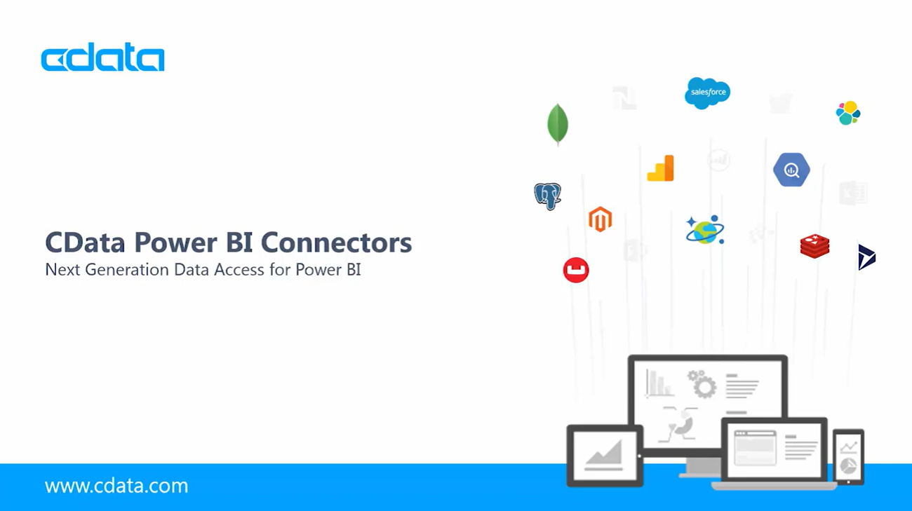 CData Power BI Connectors overview thumbnail