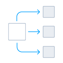 Destination Data-Flow Icon