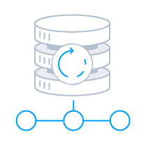 Data Flow Lookup Icon