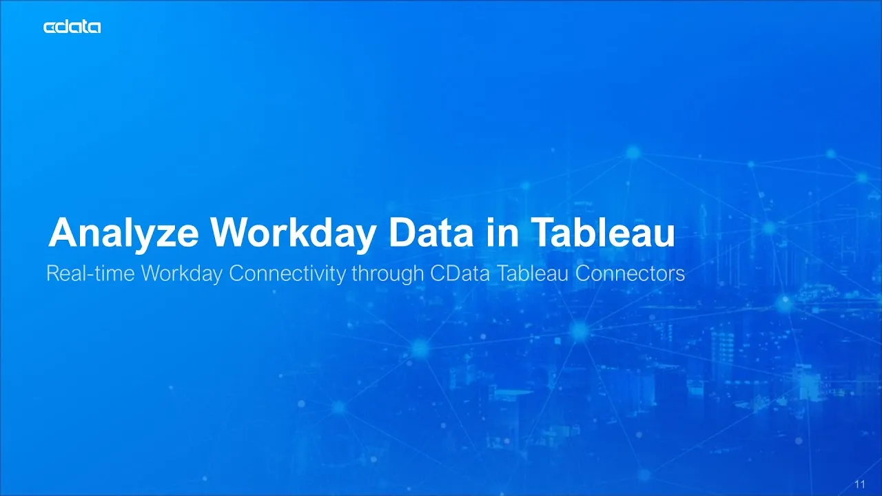 Workday Data in Tableau