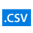 CSV/TSV Files Icon